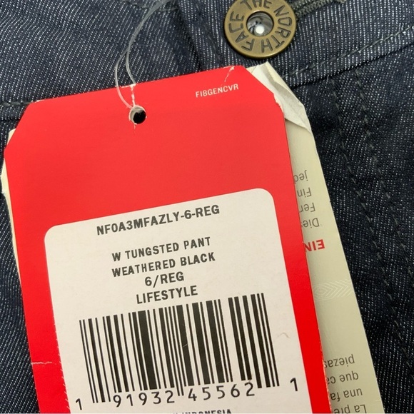 The North Face (Never Stop Exploring Pants) Women’s Size 6. (NWT). Black Wash. - Picture 5 of 9